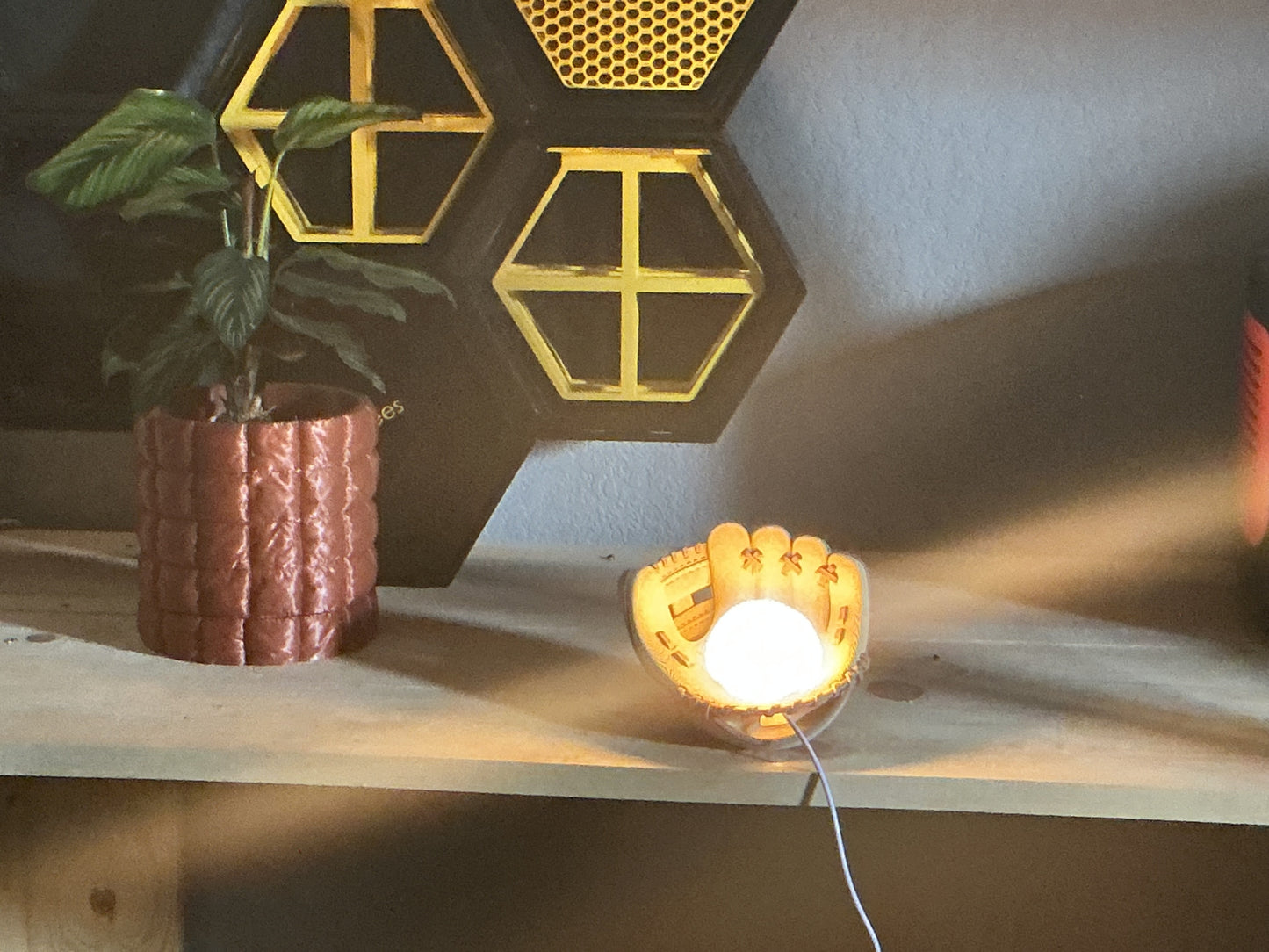 Baseball Glove Nightlight