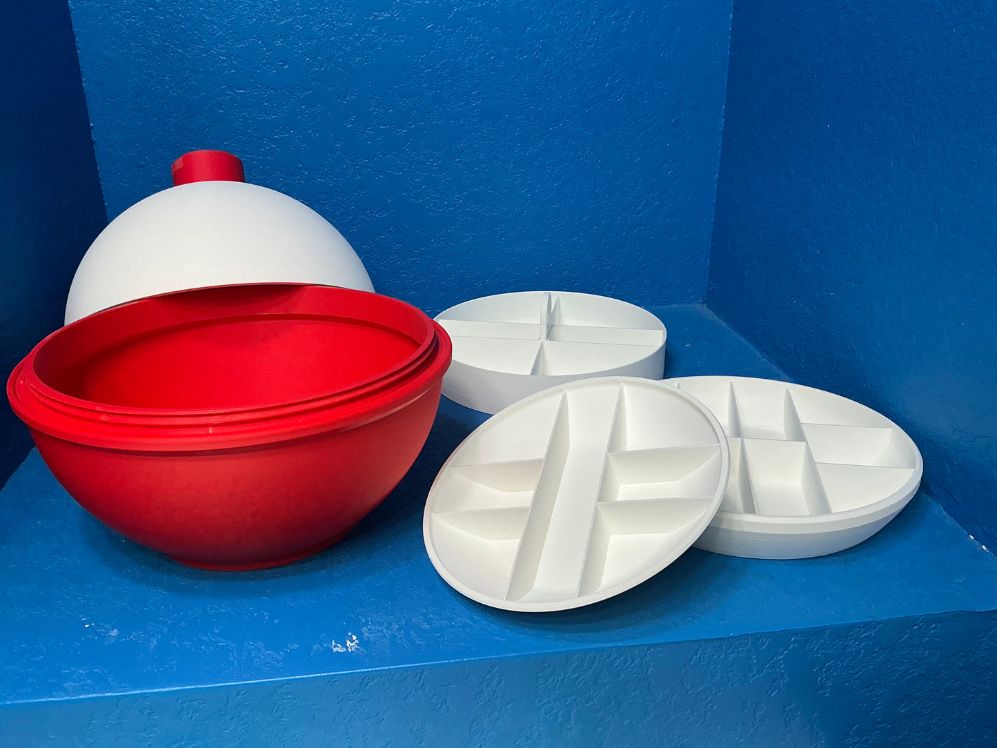 Fishing Bobber Tackle Box/Mini Cooler