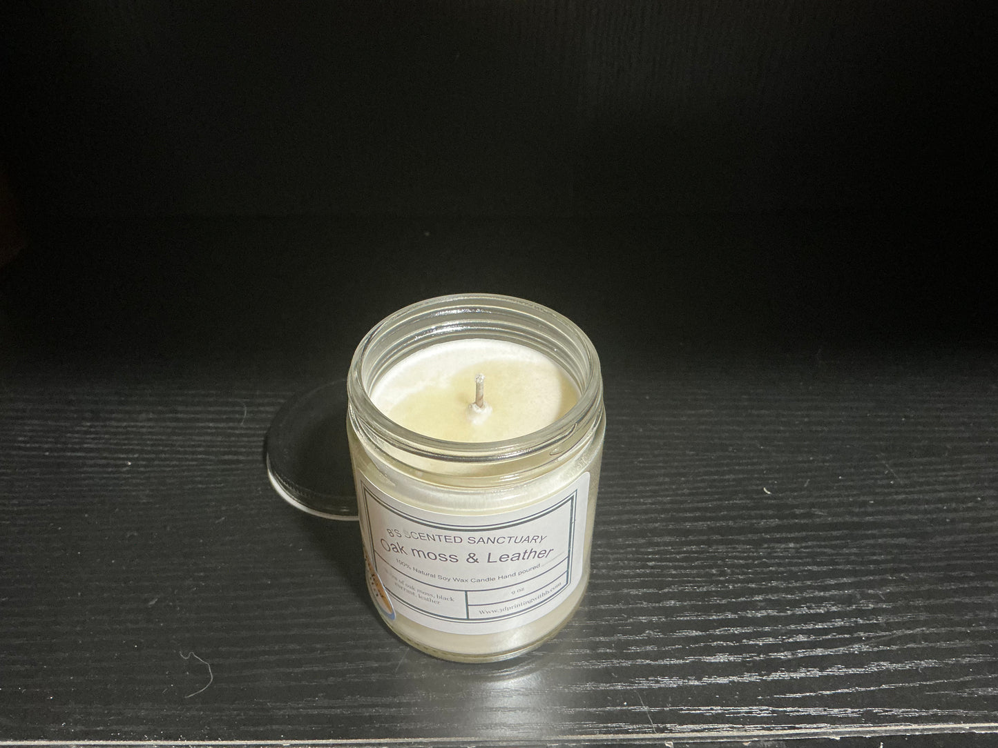 Oak Moss & Leather Candle