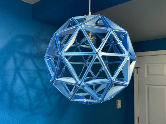 Geodesic Sphere Pendant (Custom Order)