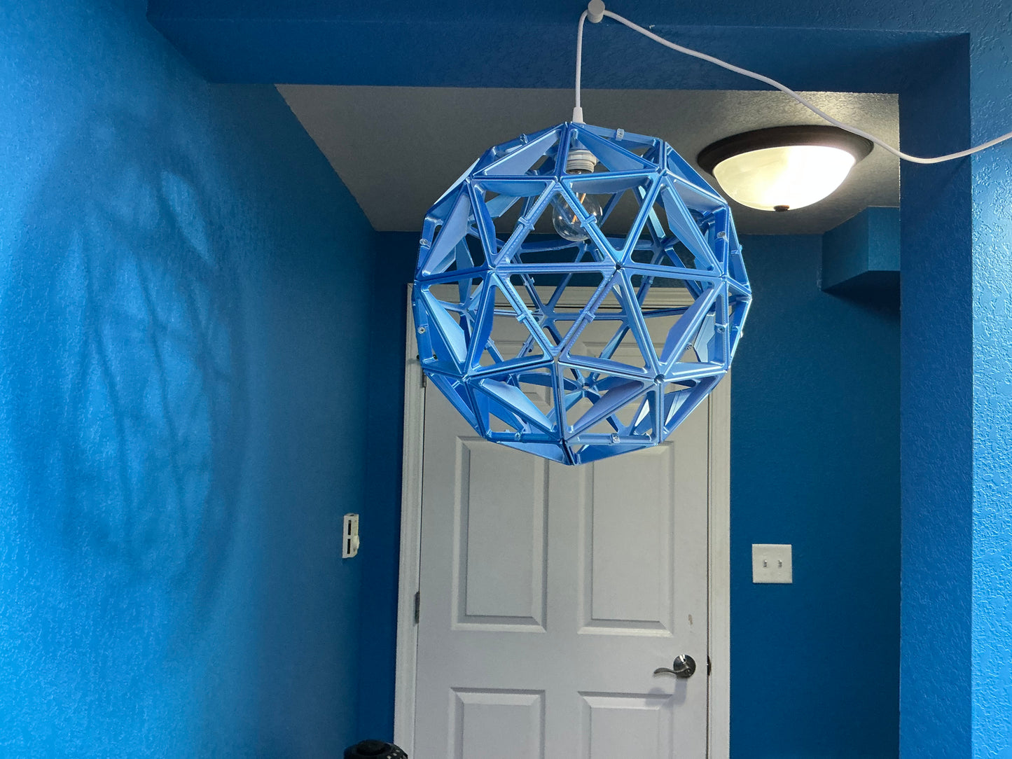 Geodesic Sphere Pendant (Custom Order)