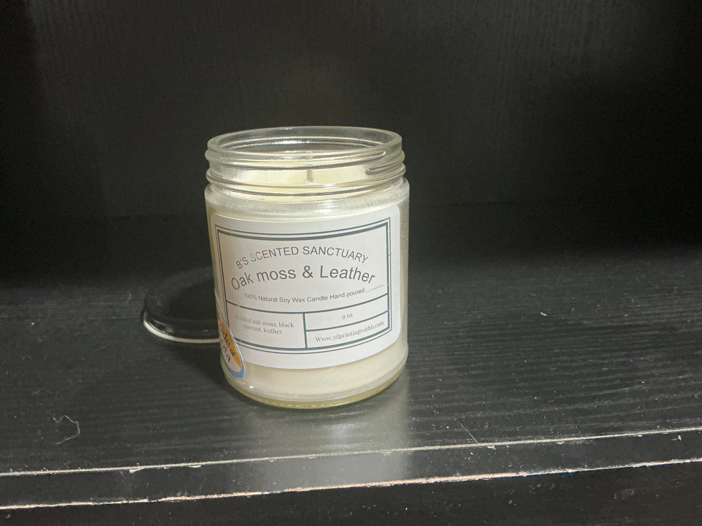 Oak Moss & Leather Candle