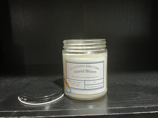 Island Bloom Candle