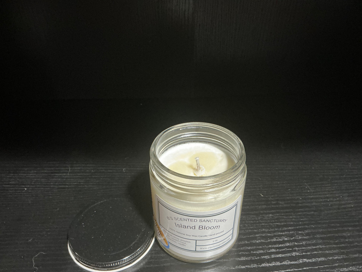 Island Bloom Candle