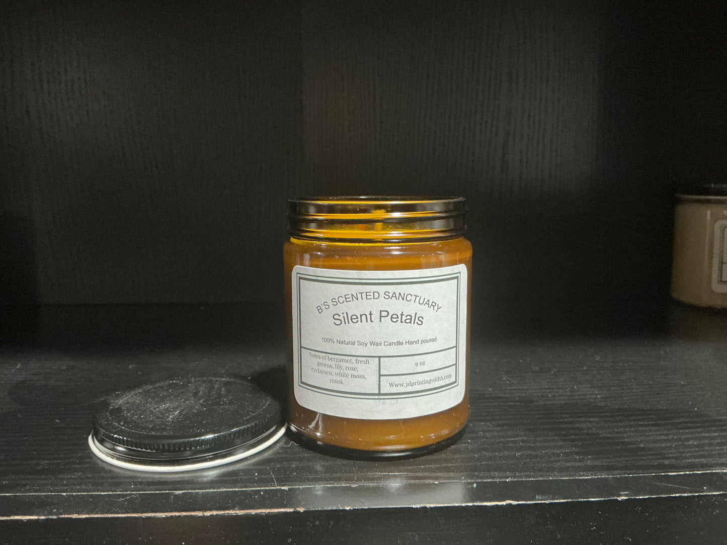 Silent Petals Candle