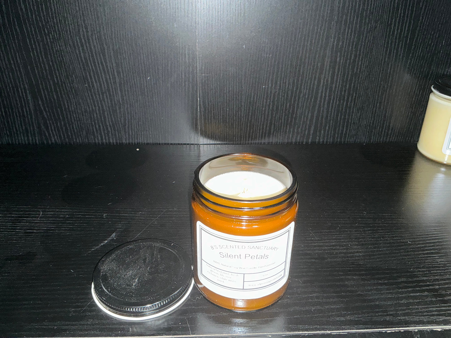 Silent Petals Candle