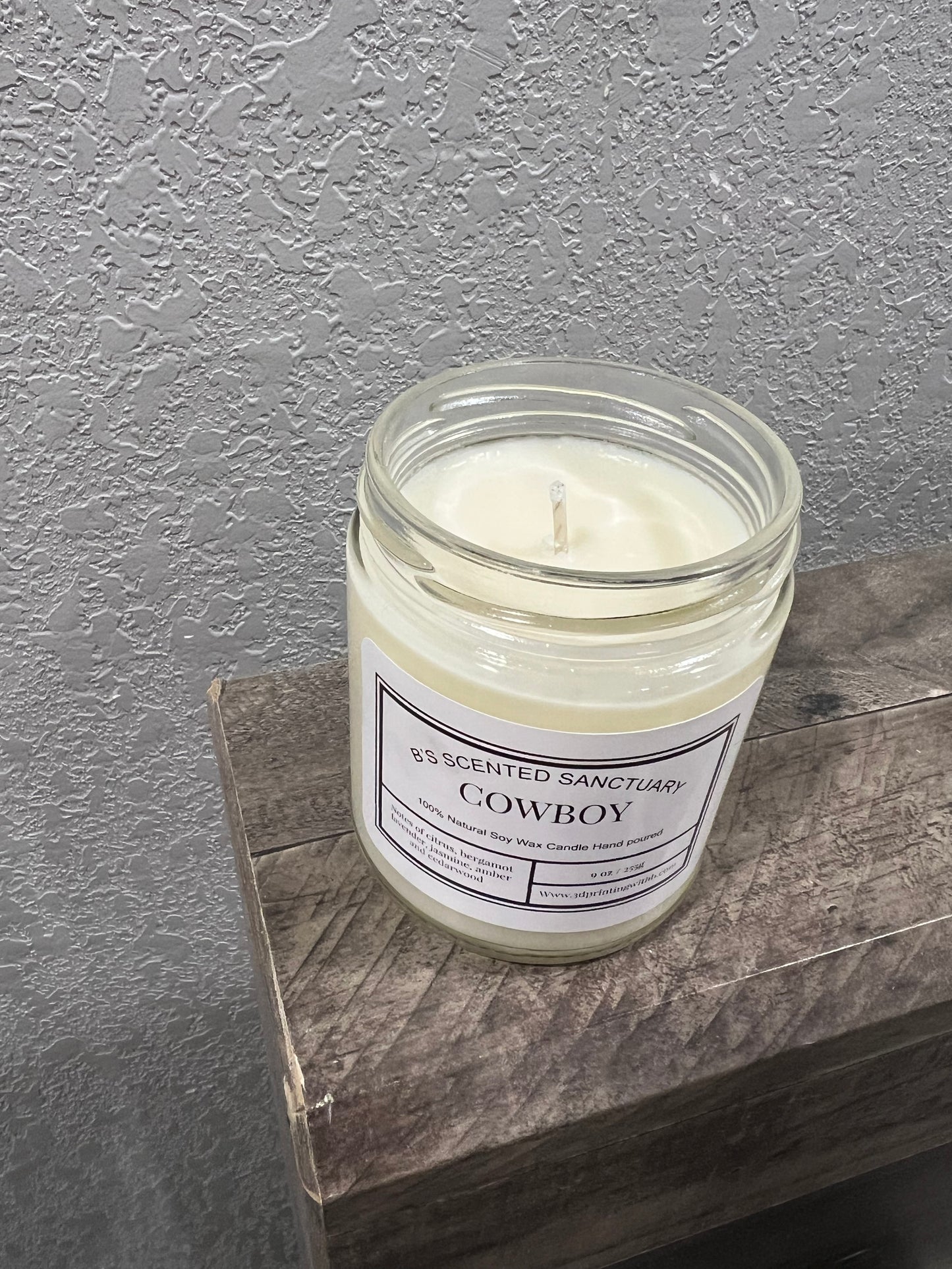 Cowboy Scented Candle