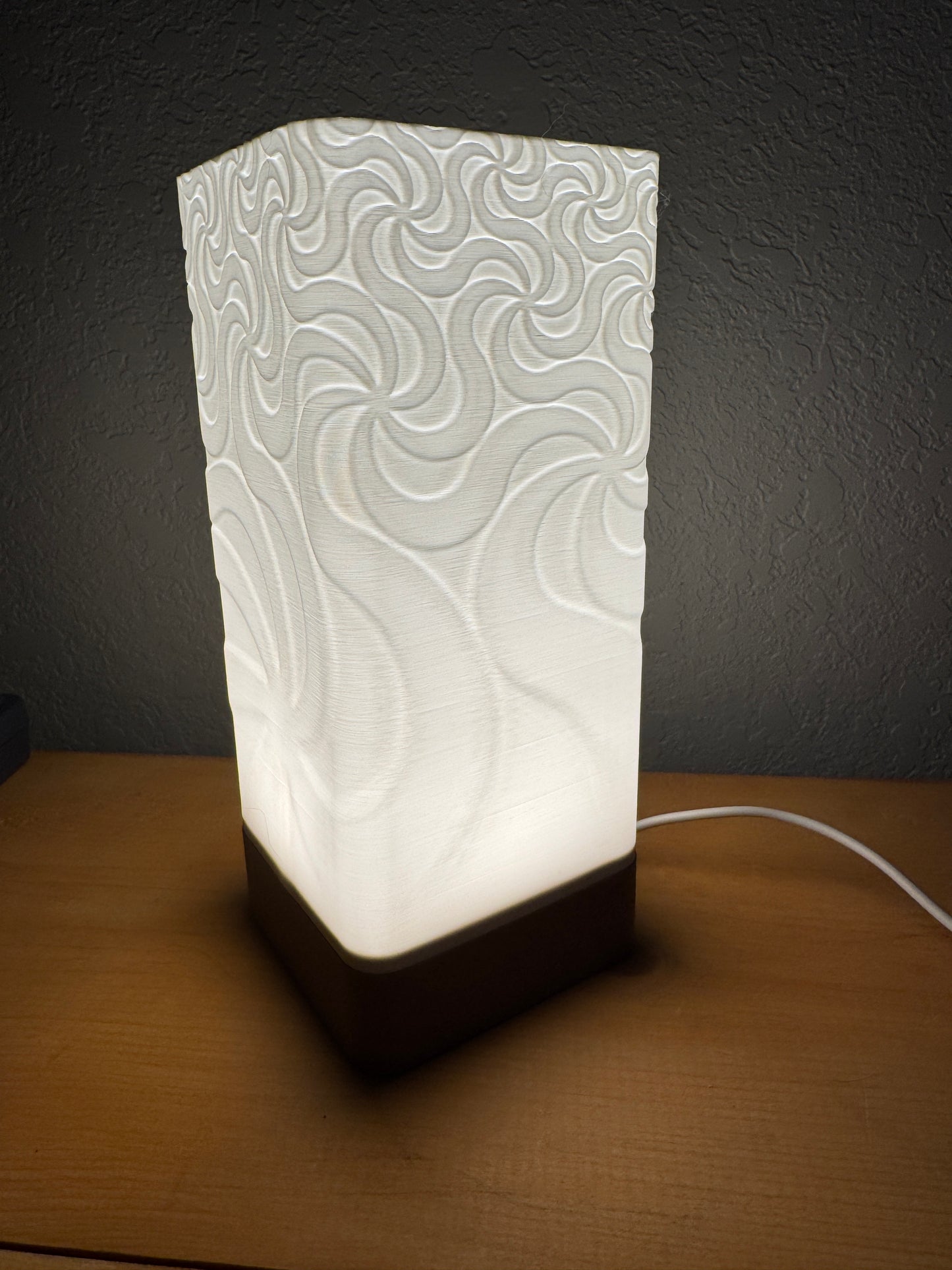 Decorative nightstand lamp
