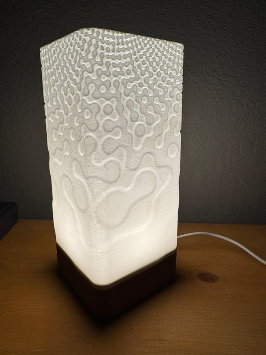 Decorative nightstand lamp