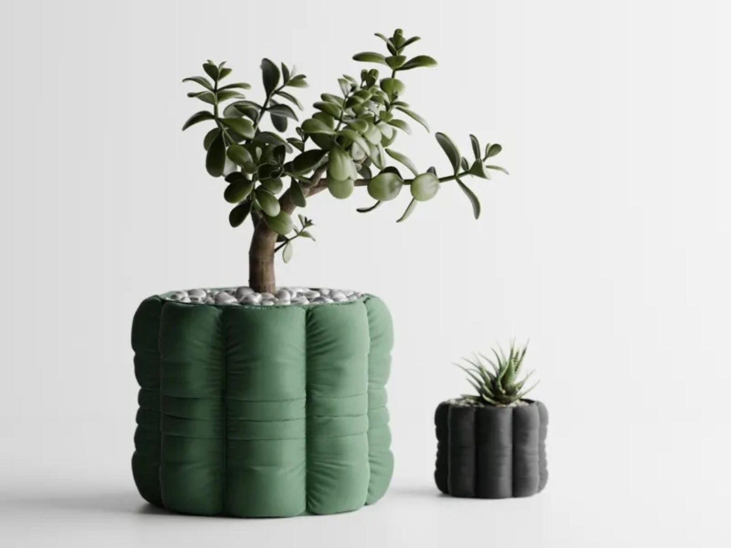 Inflated Soft Cloth Planter/Pot Vase Series 4