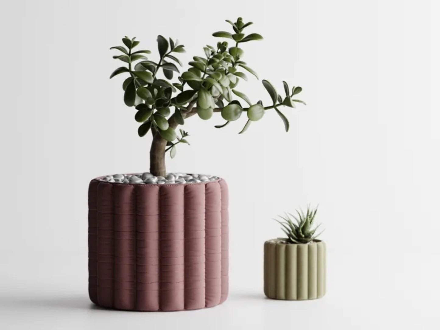 Inflated Soft Cloth Planter/Pot Vase Series 5