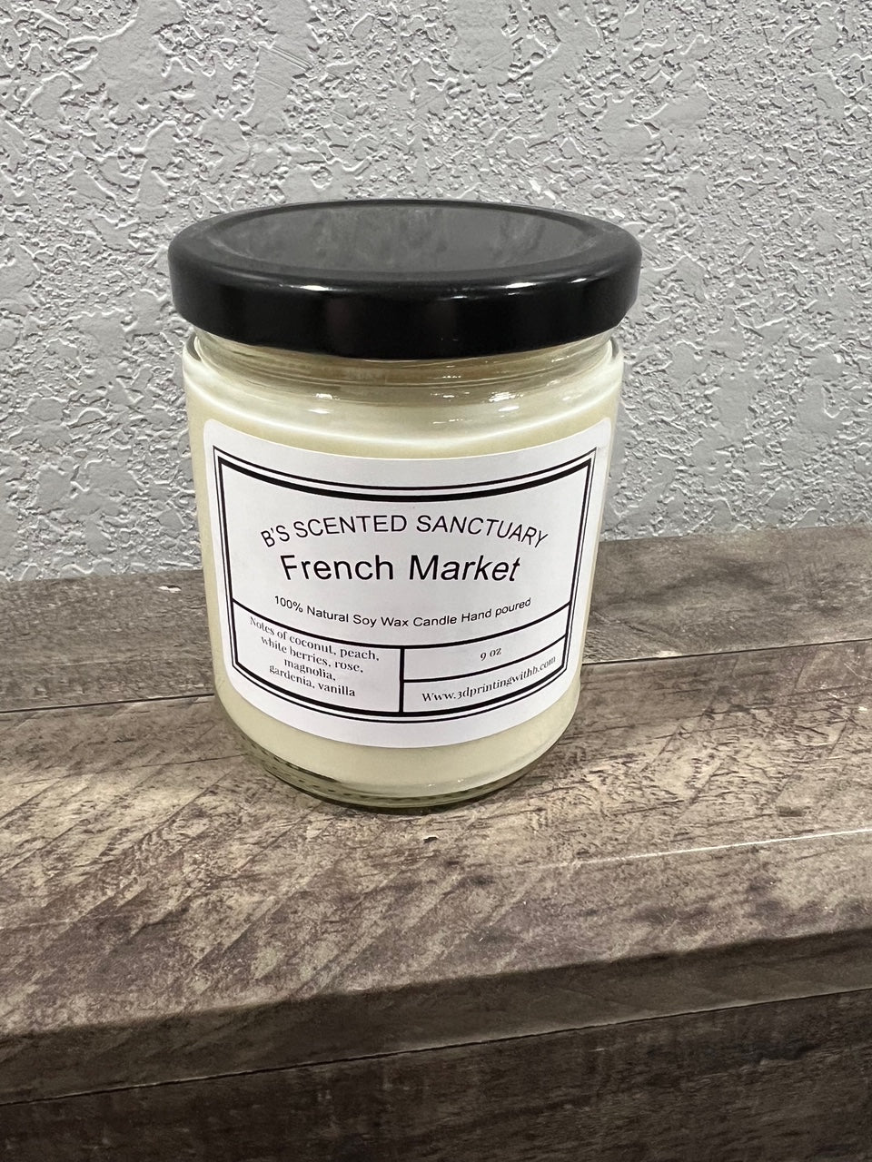 French Market Scented Candle